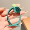 Diadema colorida para niños banda de goma elástica alta duradera anillo para el pelo de niña pequeña alto valor de color cuerda para el pelo de coleta tocado