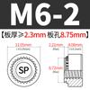Tuerca Remache de Presión de Hierro Inoxidable 410 Xinyi Piezas Estándar Tuerca de Presión Tuerca de Tornillo Sp-M3M4M5M6M8