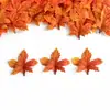 Nuevo Producto de Amazon Más Vendido Transfronterizo: Hojas de Peonía y Hojas de Arce de una Sola Pieza Estilo Bosque Artificial para Coronas Florales DIY y Decoraciones de Sombreros de Paja