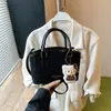 Bolsa Estampa de Leopardo para Mulheres, Outono e Inverno 2026 Novo Design Versátil de Nicho Retrô Fosco Bolsa de Ombro Bolsa de Braço para Mulheres