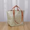 Conjunto de Bolsas de Mão Tecidas em PP para Fazer Bolsa de Compras Ikea Laminada em Tecido Lixin RPET Bolsa de Presente para Exposição Bolsa de Couro de Cobra