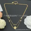 Nueva colección de collares marca D/marca Dior, disponible exclusivamente para comercio electrónico transfronterizo, productos nuevos con etiquetas originales, collar de nariz de cerdo CD al por mayor