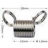 Atacado de fábrica 28mm miçanga clipe linha stop miçanga mola joias DIY pulseira joias clipe anti-queda linha Mola