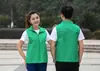 Voluntario de Publicidad Voluntario Chaleco Rojo Chaleco Personalizado Ropa de Trabajo para Eventos Ropa Promocional para la Comunidad Chaleco con Logo Impreso