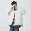 Nueva Chaqueta de Plumón de Pato Blanco Estándar Nacional para Hombre Invierno Trendy Marca Abrigo Niños Engrosado Corto Ropa de Invierno con Cuello Vertical Traje Acolchado