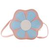 2024 Nueva Bolsa para Niños Estilista Linda Flores Coloridas Bolsa de Hombro para Niños Fresca Mini Bolsa Cruzada para Bebé