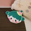 Broche de Peluche de Gato de Dibujos Animados Lindo, Accesorios de Tela de Dibujos Animados, Colgante de Pasador para el Cabello DIY, Accesorios Decorativos Lindos