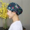 Gorro Quirúrgico Transfronterizo Algodón Color Sólido Correa Estampada Ajustable Unisex para Enfermera de Quirófano Gorro para Odontólogo Oral
