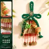 Colgante decorativo para puerta del Festival del Bote del Dragón con nudo, calabaza de estilo chino nuevo, escoba y amuletos de zongzi, producto terminado regalo de vacaciones