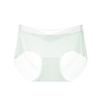 Ropa Interior de Maternidad Verano Delgada y Transpirable Seda de Hielo Entrepierna de Algodón Puro Shorts Maternidad Cintura Baja Sin Costuras Talla Grande Ropa Interior para Embarazo