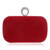 Lote de fábrica de Yingli suministro transfronterizo bolso de terciopelo para la cena moda para mujer bolso de banquete bolso de mano de noche para vestido