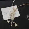 ¡Diseño de estrella desgastada! Collar largo retro con borlas, un accesorio popular de estilo bohemio para mujer, con un look único y chic que complementa cualquier atuendo