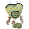 Amazon bolsa de heno para mascotas conejo conejo bolsa de alimentación de heno bolsa de alimentación colgante cobaya Chinchilla Bolsa de heno