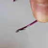 Punto de fábrica triangular dental Tubo pagar mil y tubo pagar mil derecho con púas al por mayor Anillo para pesca en mar Cabeza de anzuelo