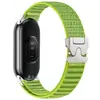 Adequado para Pulseira Xiaomi Mi Band 11, Fivela de Paraquedas para Xiaomi Smart Band 10/9 Pulseira de Relógio de Nylon com Padrão de Montanha