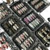 Caja de Set de Uñas Postizas de Lujo al por Mayor Enviar Tarjeta Base Caja de Almacenamiento para Uñas Postizas Uñas Postizas Pestañas Falsas Armadura de Uso Caja de Empaque