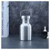 Taza para Deportes al Aire Libre Acero Inoxidable Boca Ancha Americana Botella de Agua Capa Única Botella de Agua Fría Botella de Agua para Escalada