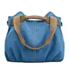 2026 Moda Coreana Versátil Casual Bolsa de Ombro Transversal Nova Retro Tendência Casual Bolsa de Lona para Mulheres
