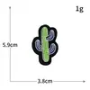Gran Venta Bordado de Cactus con Lentejuelas Pegatinas de Tela Bordadas Sin Costuras Dibujos Animados Planta Verde Ropa Zapatos Parche para Agujeros Pegatinas