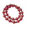 [Arco-Íris Longo] Ágata Vermelha Natural Pura Estilo Chinês Pulseira de Granada Acessórios de Moda Casuais Tendência para Meninas