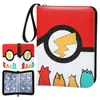 Suministro Directo de Amazon Carpeta Coleccionadora de Cartas Pokemon Álbum de Tarjetas de Almacenamiento Anime 4 Ranuras 9 Ranuras Paquete de Álbum de Cartas Pokemon