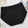 Nova peça única de fio de seda gelada lingerie Feminina Cintura média sensação de pele nua sem costura confortável virilha antibacteriana calcinhas femininas atacado