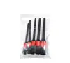 Cepillo de Limpieza para Interiores de Coche Juego de 5 Piezas Mantenimiento de Belleza de Rines Lavado de Autos Cepillo Multifuncional para Detalles Cepillo de Cabeza Redonda para Ranuras
