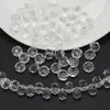 Cuentas sueltas de vidrio con agujero lateral, cuentas de rueda, 8MM, accesorios mágicos para joyería DIY, pulsera, collar, pendientes, accesorios para ropa, bolso