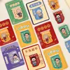 Marcadores Magnéticos de la Serie de Celebridades de Dibujos Animados con Texto Inspirador de Aspecto Elegante Soportes Magnéticos Suaves para Páginas de Libros Papelería para Estudiantes Regalos de Recompensa