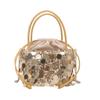 Bolso de Lentejuelas de Moda para Mujer Otoño 2025 Nueva Moda Bolso de Mano Tipo Cubo Versátil Bolso Cruzado de Cadena para Hombro