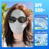 Máscara de Protección Solar Facial Completa para Mujeres, Protección UV de Verano, Mascarilla Facial de Seda de Hielo, Máscara para Conducir, Protector Facial Facekini