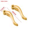 5 pendientes de pimienta de acero inoxidable, colgante de gota de aceite, accesorios para collar DIY, accesorios para el cabello, llaves al por mayor