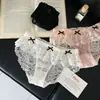 2026 Año del Caballo Imprescindibles Braguitas Sexy de Encaje Estilo Francés para Mujer, Transpirables y Cómodas de Cobertura Total para Cadera, Shorts de Cintura Baja