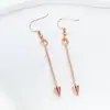 Pendientes de Punzón con Cuentas de Nuevo Estilo para Mujer Largos Pendientes de Cuentas Diy Pendientes de Celebridad de Internet Pendientes de Diseño de Nicho Estilo Lujo Ligero