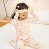 Conjunto de Ropa Interior Térmica de Algodón para Niñas Otoño Pijamas de Bebé Ropa Interior Cálida Infantil Suéter de Algodón Invierno