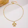 Joyería Transfronteriza Europea y Americana Estilo Oceánico Conjunto de Colgantes de Estrella de Mar Caracola Tortuga Accesorios para Mujer Lujo Ligero Joyería de Alta Gama