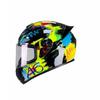 Capacete de motocicleta unissex capacete de segurança para pilotagem Capacete integral universal para todas as estações capacete para carro elétrico capacete para carro a bateria