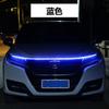 Resaltado transfronterizo día de inicio de escaneo luces diurnas coche LED dinámico súper brillante luces de capó barra de luces LED delantera para capó de coche
