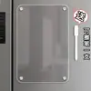 Acrílico Magnético Adesivo de Geladeira Quadro de Mensagens Apagável Quadro de Horários Doméstico Transparente Bloco de Notas Quadro para Anotações Atacado