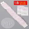 5 Palillos para el Cuidado del Oído y Aretes Adecuados para Agujeros Nuevos en las Orejas, Anti-Obstrucción, Pendientes de Estudiante de Moda, Palillos de Plástico y Palillos para el Oído