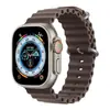 Adecuado para Apple Iwatchs10Se Sports Marine Silicona S11 Bloques de Color Hebilla de Pin de Doble Hebilla Correa de Reloj 9Ultra