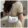Linda moda de comércio exterior 2024 nova moda elegante ombro crossbody estilo ocidental retrô fresco borboleta texturizado crossbody bolsa