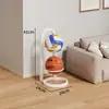 Estante Lateral para Colgar Gabinetes sin Taladro para Baloncesto y Fútbol, Estante de Pared para Exhibir Pelotas, Herramienta Mágica para Ahorrar Espacio