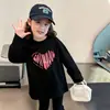 Camiseta linda de manga larga para niña, 100% algodón, camiseta básica para niños, nuevo estilo primavera y otoño 2026, top estudiantil de moda