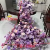 Novo Arranjo de Flores Artificiais em Cascata para Mesa para Quartos Privativos de Hotel, Decorações de Festa de Aniversário, Exibição de Palco de Casamento e Decoração de Janela