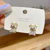 Novos Brincos de Pérola Moda Tendência Estilo Fada Frescos Simples Elegantes Joias Atacado para Mulheres
