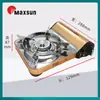 Estufa Portátil de Acero Inoxidable para Exterior a Prueba de Viento Dormitorio Hot Pot Gas Butano Ms-7S Estufa de Picnic