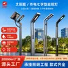Luces solares para jardín, luces impermeables para exteriores con sensor de movimiento para proyectos de caminos, parque, zona residencial, plaza, luces para jardín alimentadas por red eléctrica