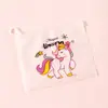 Bolsa de Cierre de Dibujos Animados de Unicornio de Plástico Pe al por Mayor Anillo Tirador Bolsa de Papelería Estudiantil Bolsa para Bolígrafos Bolsa de Empaque para Gomitas de Pelo Bolsa de Plástico