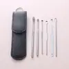 Conjunto de ferramentas para limpeza de ouvidos, limpador de ouvidos, conjunto de ferramentas para limpeza de ouvidos para adultos e crianças, espátula para ouvido, limpador de ouvido doméstico